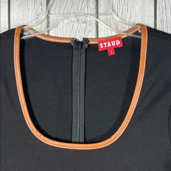 STAUD Joint Mini A-Line Dress size - Picture 7 of 13